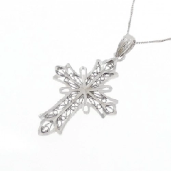 K10WG Dây chuyền hình chữ thập - Hàng hiệu Authentic 860964