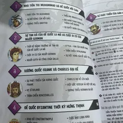 LỊCH SỬ THẾ GIỚI - SỰ HÌNH THÀNH CHÂU ÂU VÀ THẾ GIỚI HỒI GIÁO - khổ lớn  714654