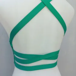 Áo bra tập thể dục, tập gym màu xanh 932378