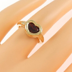 Nhẫn Garnet K18YG hình trái tim 668359