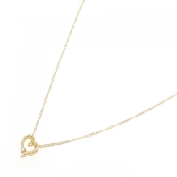 K18YG Dây chuyền kim cương hình trái tim 0.02CT - Hàng hiệu Authentic 856491