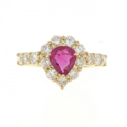 Nhẫn Ruby K18YG 0.63CT - Hàng hiệu Chính hãng 858857
