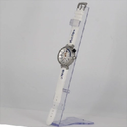 Louis Vuitton Tambour Street Diver Pacific White QA124 SS Quartz - Hàng hiệu Authentic 872306