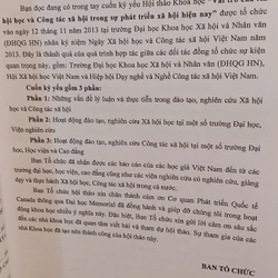 KỶ YẾU - HỘI THẢO KHOA HỌC - VAI TRÒ CỦA XÃ HỘI HỌC VÀ CÔNG TÁC XÃ HỘI 352972