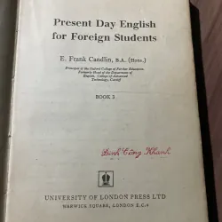 present day ENGLISH for FOREIGN STUDENTS BOOK 3 E. Frank Candlin 674544