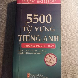 5500 từ vựng tiếng anh thông dụng nhất 