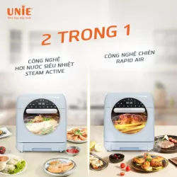 Nồi chiên hơi nước UNIE STEAM COLOR dung tích 15L – chiên hấp 2 trong 1 600050