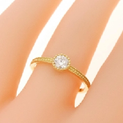 Nhẫn kim cương K18YG 0.223CT 670643