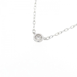 K10WG Solitaire Diamond Necklace - Hàng hiệu Authentic 858242