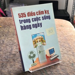 NHỮNG ĐIỀU CẤM KỴ TRONG CUỘC SỐNG HẰNG NGÀY 