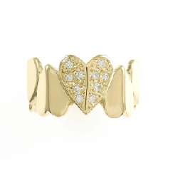 Nhẫn kim cương hình trái tim K18YG 0.17CT - Hàng hiệu Chính hãng 850798