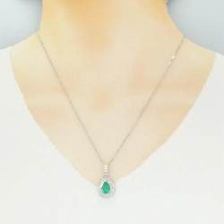 Dây chuyền ngọc lục bảo PT900/PT850 1.31CT - Hàng hiệu Authentic 858841