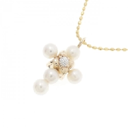 K10YG Cross Necklace Ngọc Trai Nước Ngọt - Hàng hiệu Chính hãng 855669