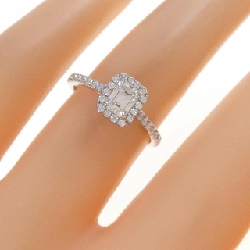 Nhẫn Tiffany Soleste cắt hình vuông 0.40CT F VVS1 - Hàng hiệu Authentic 833265