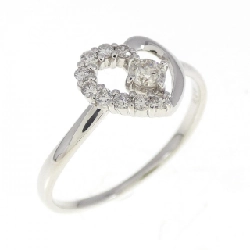 Nhẫn kim cương hình trái tim PT900 0.20CT