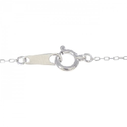 K10WG Dây chuyền kim cương hình trái tim 0.03CT - Hàng hiệu Chính hãng 857326