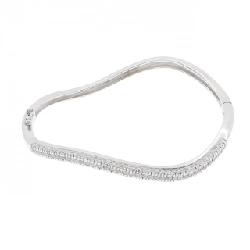 K18WG Vòng tay kim cương 1.15CT - Hàng hiệu Authentic