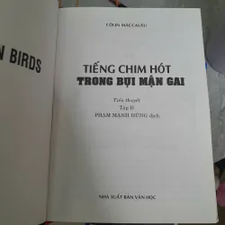 TIẾNG CHIM HÓT TRONG BỤI MẬN GAI - COLLEEN MC CCULLOUCH ( PHẠM MẠNH HÙNG DỊCH) 1039339