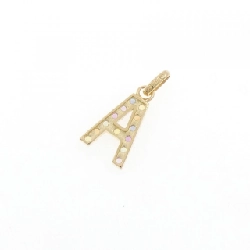 K18YG Chữ cái A Mặt dây chuyền Sapphire 0.20CT - Hàng hiệu Chính hãng 864235