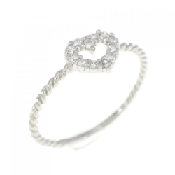 Nhẫn kim cương PT hình trái tim 0.10CT - Hàng hiệu Chính hãng