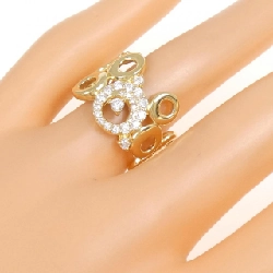 Nhẫn kim cương K18YG 0.45CT 672553