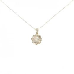 Dây chuyền kim cương K18YG 0.25CT - Hàng hiệu Chính hãng