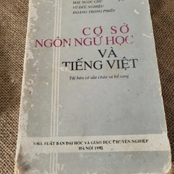 CƠ SỞ NGÔN NGỮ HỌC VÀ TIẾNG VIỆT _ MAI NGỌC CHỬ, VŰ ĐứC NGHIỄU - HOÀNG TROjNG PHIẾN