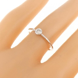 Nhẫn kim cương Solitaire K18WG 0.10CT - Hàng hiệu chính hãng 855755