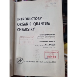 Introductory Organic Quantum Chemistry - Georg Karagounis 450463