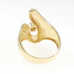 Nhẫn kim cương K18YG 0.13CT 668611