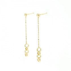 K18YG Bông tai - Hàng hiệu Chính hãng 867211