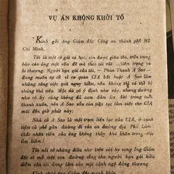 VỤ ÁN KHÔNG KHỞI TỐ - Minh Kiên 720746