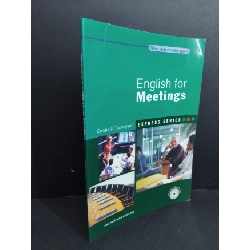 [Phiên Chợ Sách Cũ] English For Meetings - Kenneth Thompson 0612