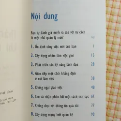 THÀNH CÔNG KHI MỚI LÊN SẾP • Thuộc bộ sách Bước Đến Thành Công 751851