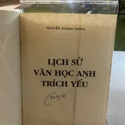 LỊCH SỬ VĂN HỌC ANH - NGUYỄN THÀNH THỐNG 731291