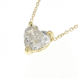 Dây chuyền kim cương K18YG 1.064CT H SI2 hình trái tim - Hàng hiệu Chính hãng 874000
