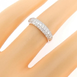 Nhẫn kim cương Pavé K18WG 0.40CT - Hàng hiệu Chính hãng 853377