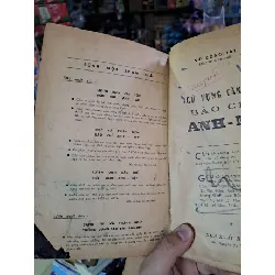 Ngữ vựng căn bản báo chí Anh Mỹ - Võ Công Tài - 1969 mới 70% ố rách - SÁCH XƯA - HCM0111 628965