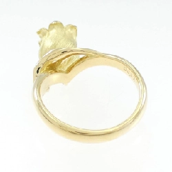 Nhẫn kim cương hoa K18YG 0.02CT 669498