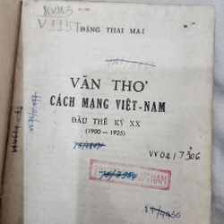 Văn thơ cách mạng Việt Nam đầu thế kỷ XX | Đặng Thai Mai 454633