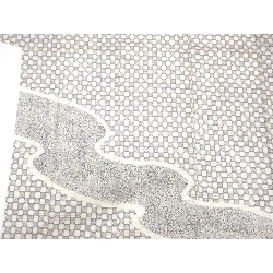 Áo kimono thăm viếng, dệt tơ, nhuộm hồng gấc - Hàng hiệu Authentic 877385