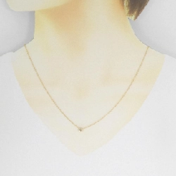 Dây chuyền kim cương K18YG 0.08CT - Hàng hiệu Chính hãng 861889