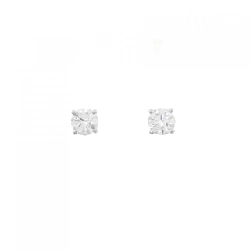 Bông tai Tiffany Solitaire 0.46CT 0.47CT H VVS1-2 EXT - Hàng hiệu Chính hãng