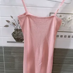 Đầm body màu hồng