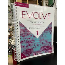 Evolve: teacher's edition 715325