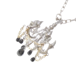 K10WG/K10YG/925 Dây chuyền kim cương - Hàng hiệu Authentic 847400