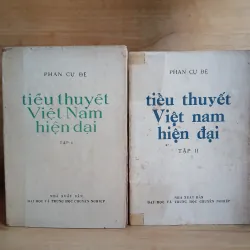 Tiểu Thuyết Việt Nam Hiện Đại (Bộ 2 Tập, Xb 1975) - Phan Cự Đệ