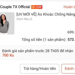 Áo khoác Couple Tx 1039392