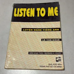 Sách tự luyện nghe Tiếng Anh - Lê Văn Khuê (2 cuốn) 681259