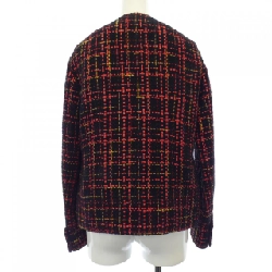 【Mã giảm giá】Áo khoác không cổ CHANEL 642162